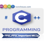 C/C++/C# Important mcqs for FPSC,PPSC,NTS