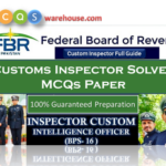 Customs Inspector Solved mcqs Paper