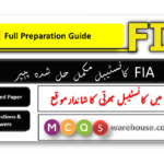 FIA Constable Solved Paper