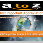 Most Important Abbreviations A To Z